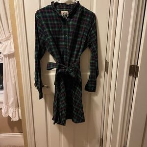 Kiel James Patrick Cozy Cabin Flannel Plaid Dress